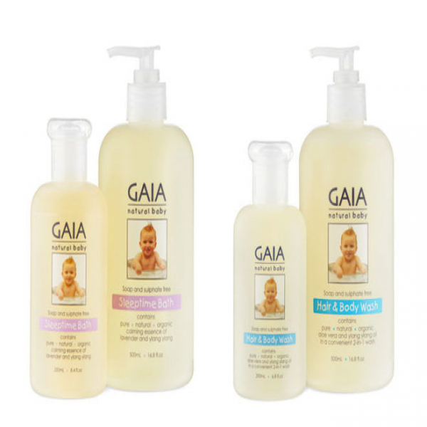 GAIA Natural Baby hair & Body Wash