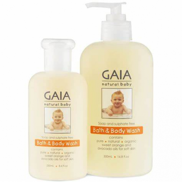 GAIA Natural Baby hair & Body Wash
