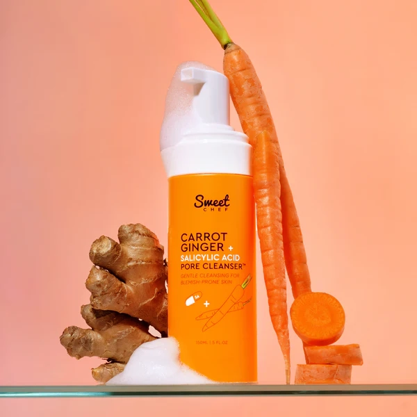 SWEET CHEF CARROT GINGER + SALICYLIC ACID PORE CLEANSER